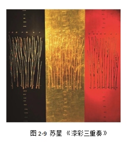 漆材料语言在综合材料绘画中的应用研究