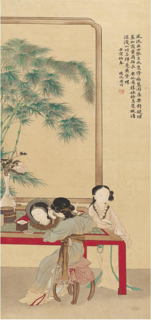 唐代仕女画中的女性意识研究