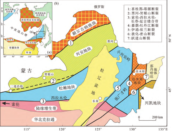 张广才岭西南八宝罗斯岭地区隆升剥露研究史